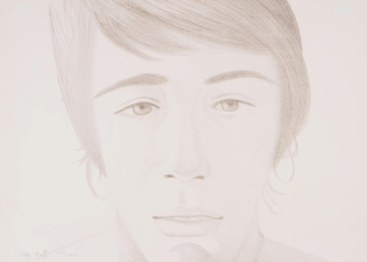 Vincent (Schröder 64) by Alex Katz