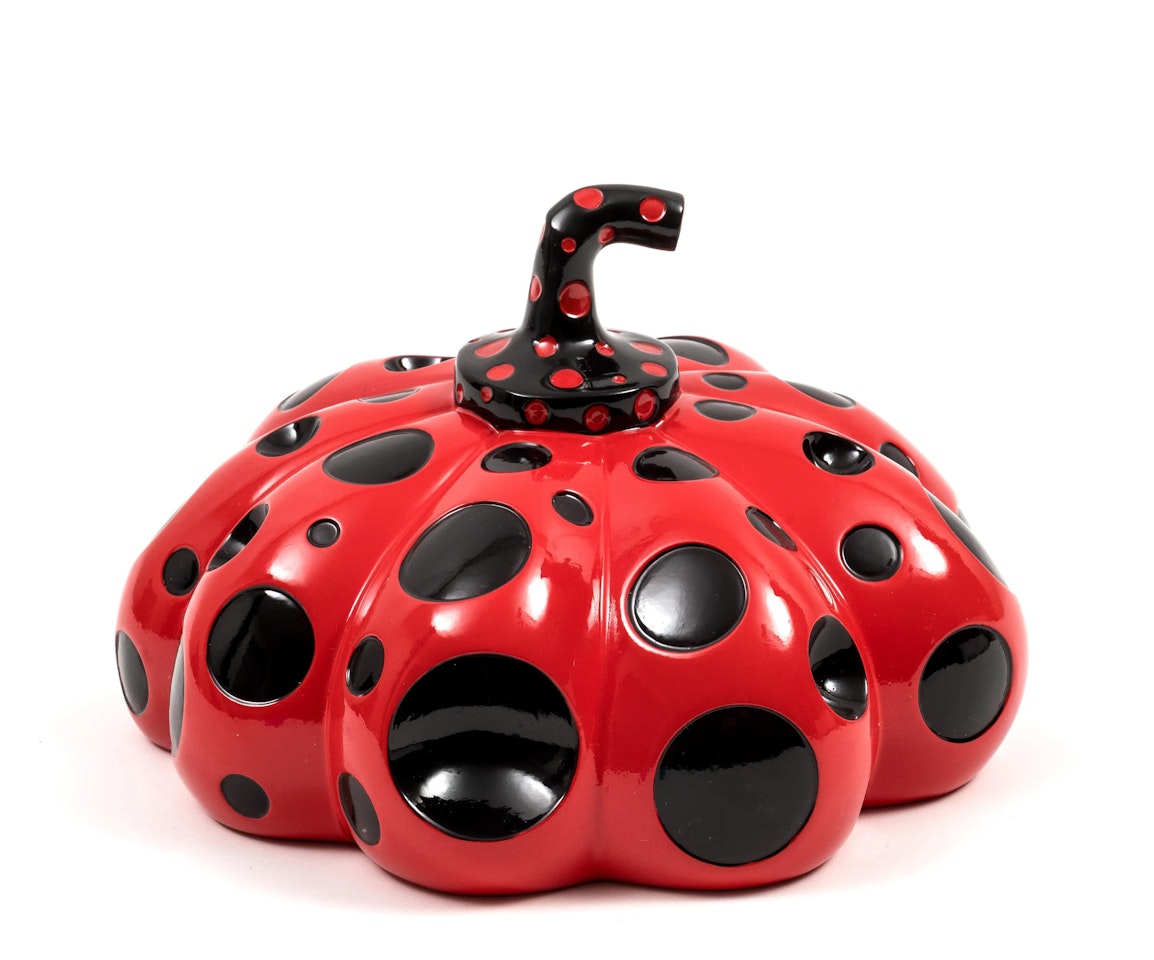Naoshima Pumpkin by Yayoi Kusama