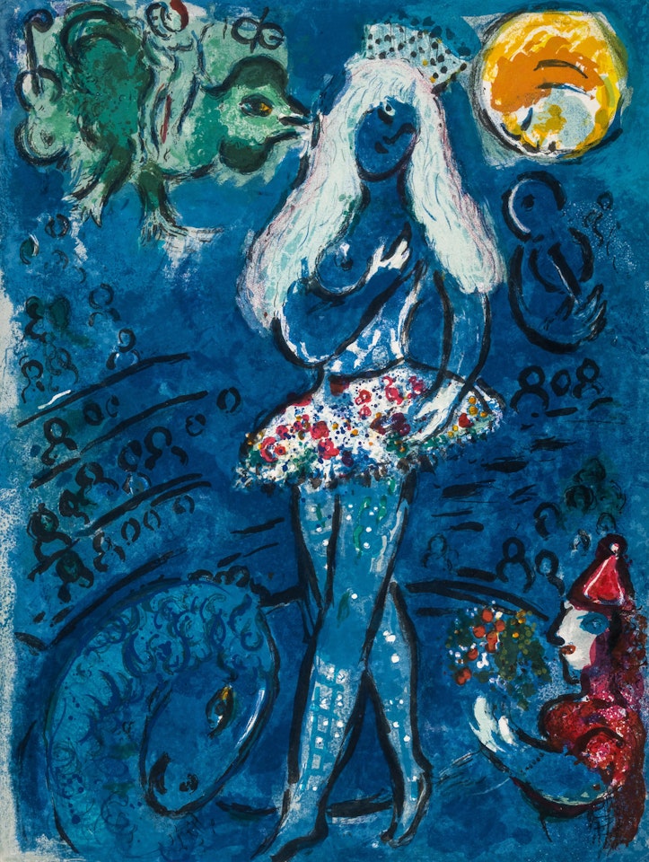 Cirque pl. 27 (Mourlot 516) by Marc Chagall