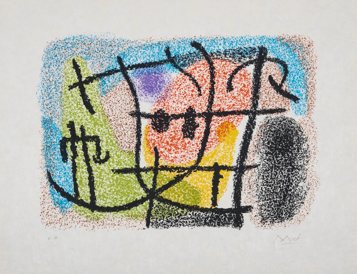 Cartones (Mourlot 383; Cramer 103) by Joan Miró