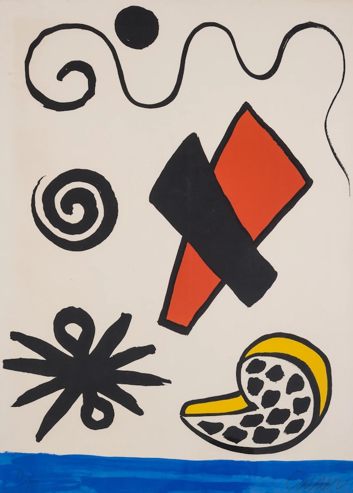 Mer et Coquillage by Alexander Calder