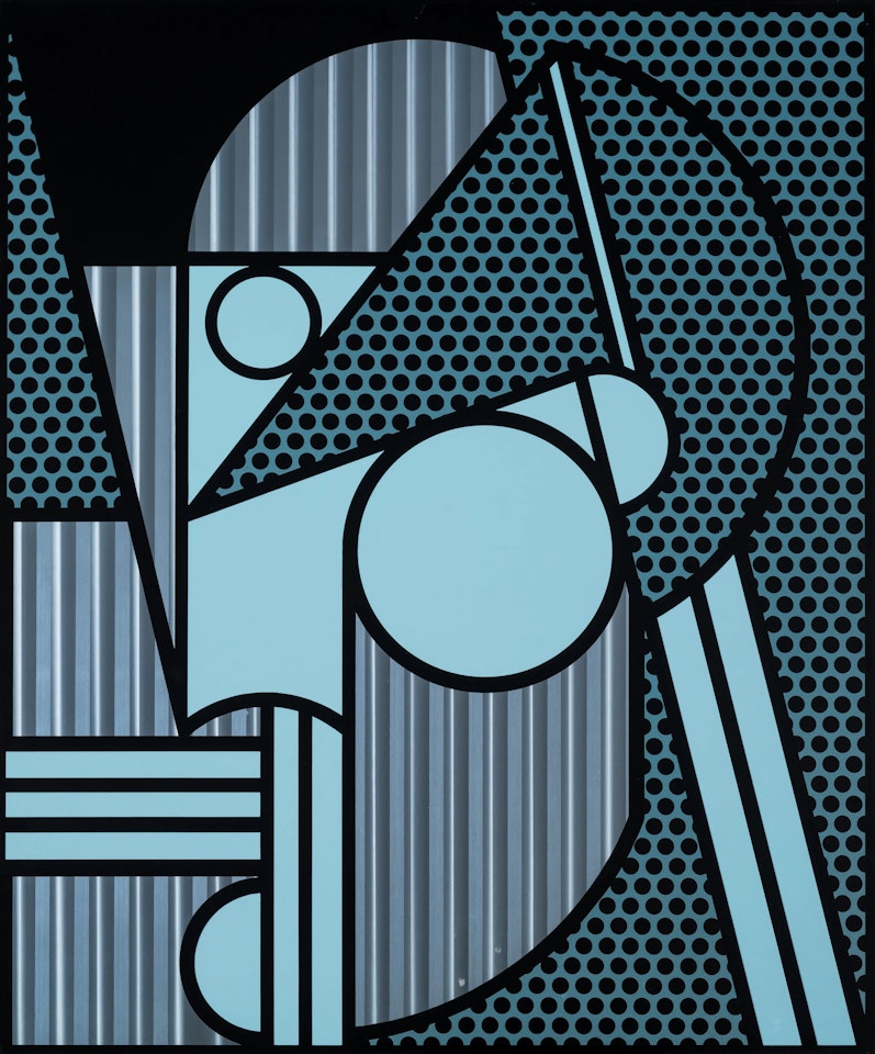 Modern Head #4, from Modern Head Series (Corlett 94) by Roy Lichtenstein