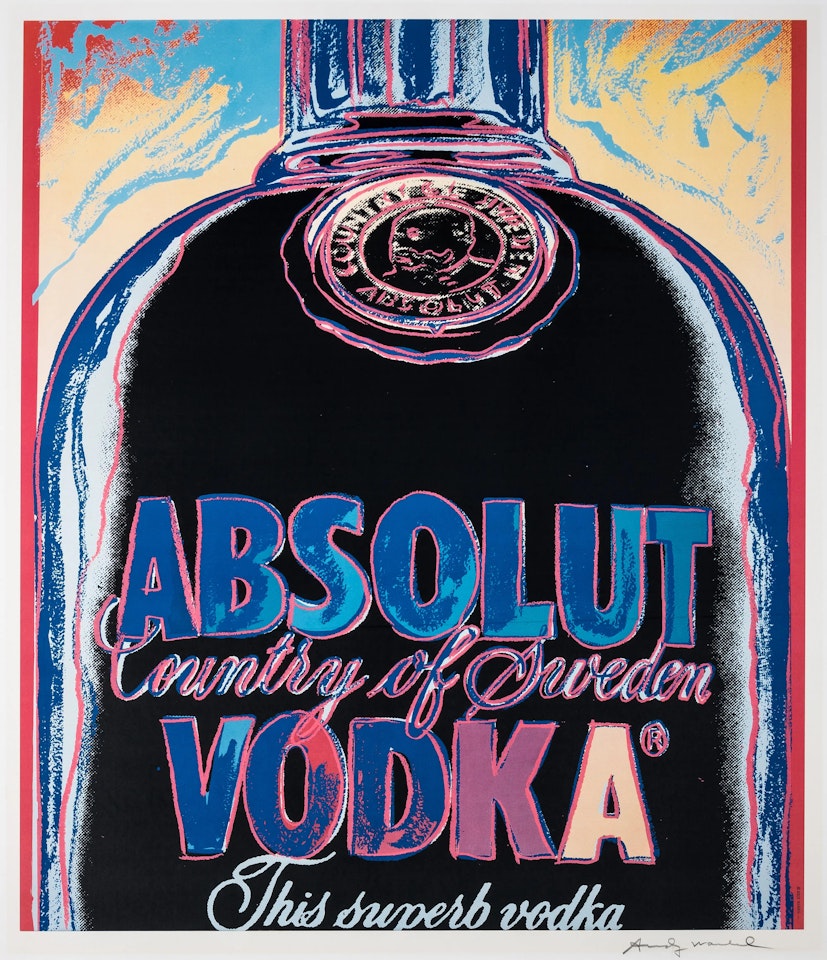 Absolut Vodka (Maréchal 43) by Andy Warhol