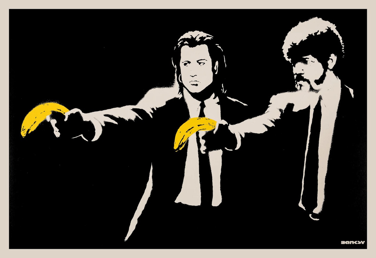 Pulp Fiction by Banksy