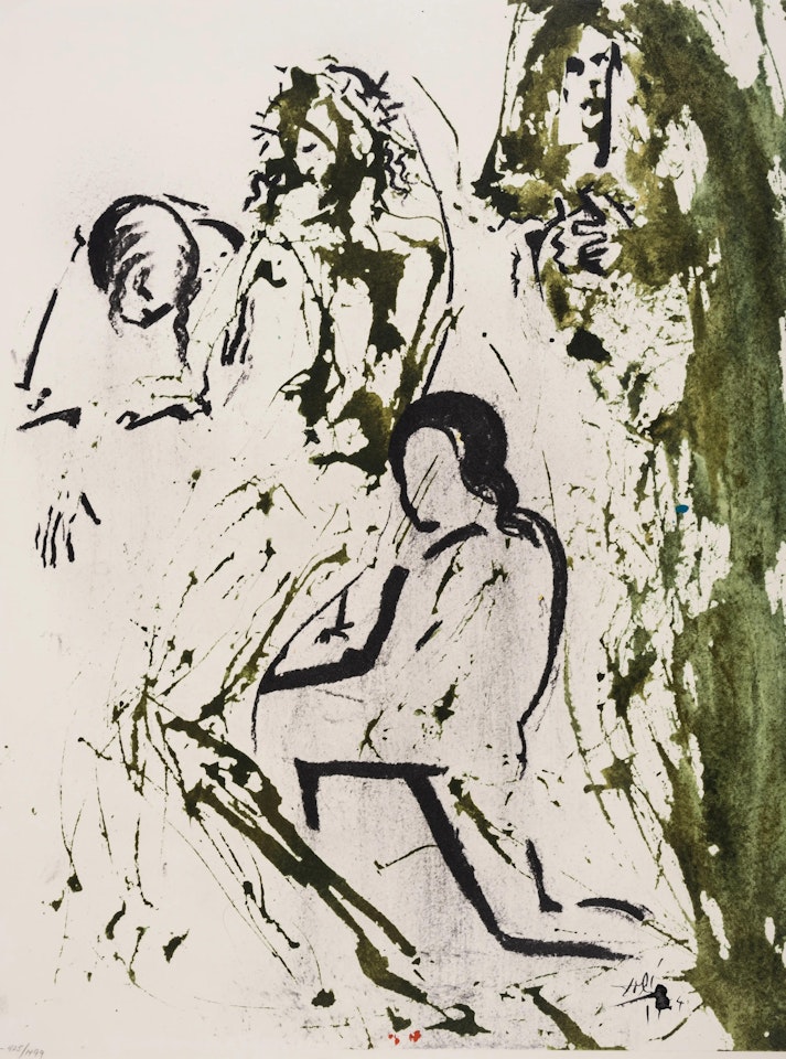 From Biblia Sacra Vols.3 and 4 (Field 69.3; Michler & Löpsinger 1600) by Salvador Dali