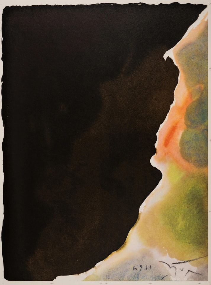 From Biblia Sacra Vols.1 and 2 (Field 69.3; Michler & Löpsinger 1600) by Salvador Dali