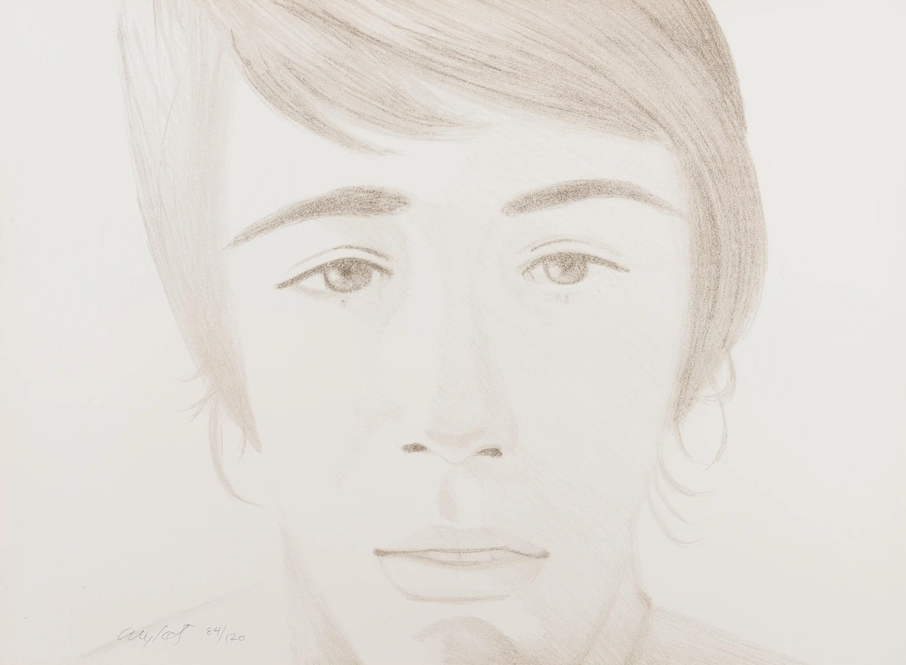 Vincent (Schröder 64) by Alex Katz