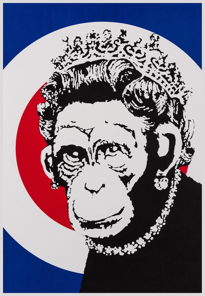 Monkey Queen by Banksy