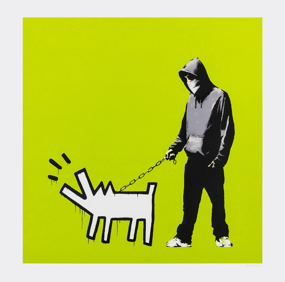 Choose your weapon (Green) (Signed) by Banksy