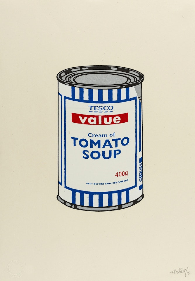 Soup Can (Original) (Signed AP) by Banksy