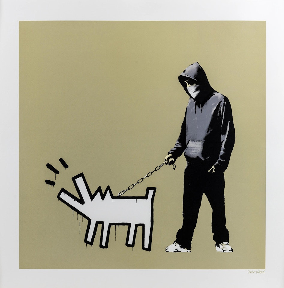 Choose your weapon (Khaki) (Signed) by Banksy