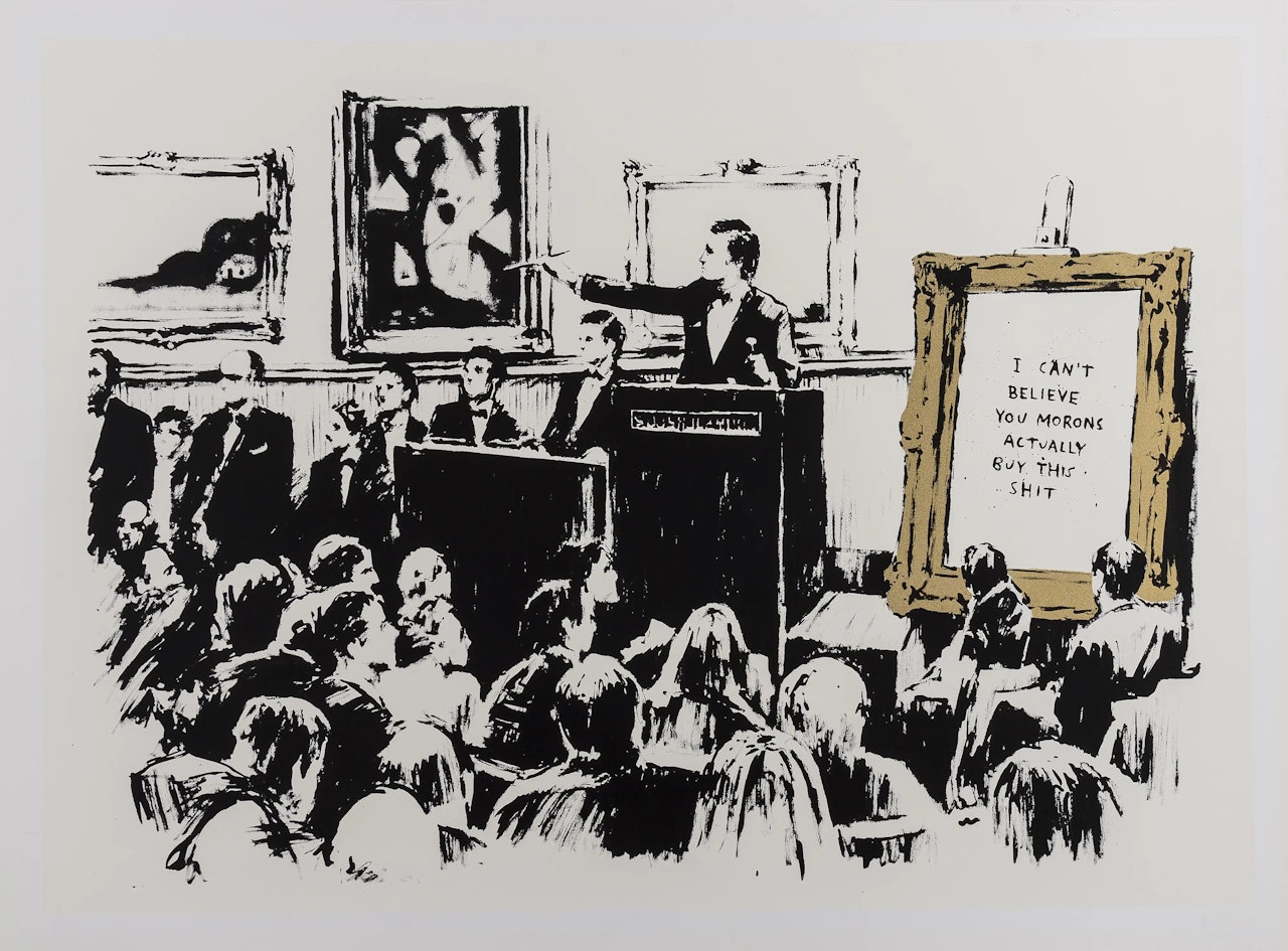 Morons (LA Edition) by Banksy
