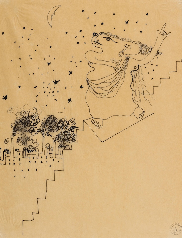 La Tragédie Descendant des Degrés by Jean Cocteau