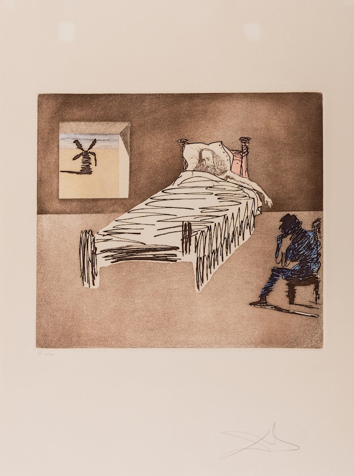 The Legacy (Field 80-1-N) by Salvador Dali