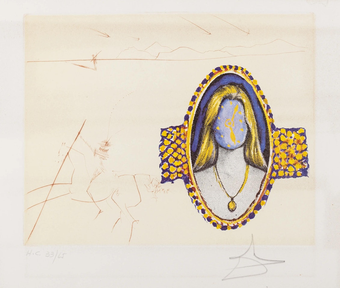 Vigor of Youth (Field 79-1-A) by Salvador Dali
