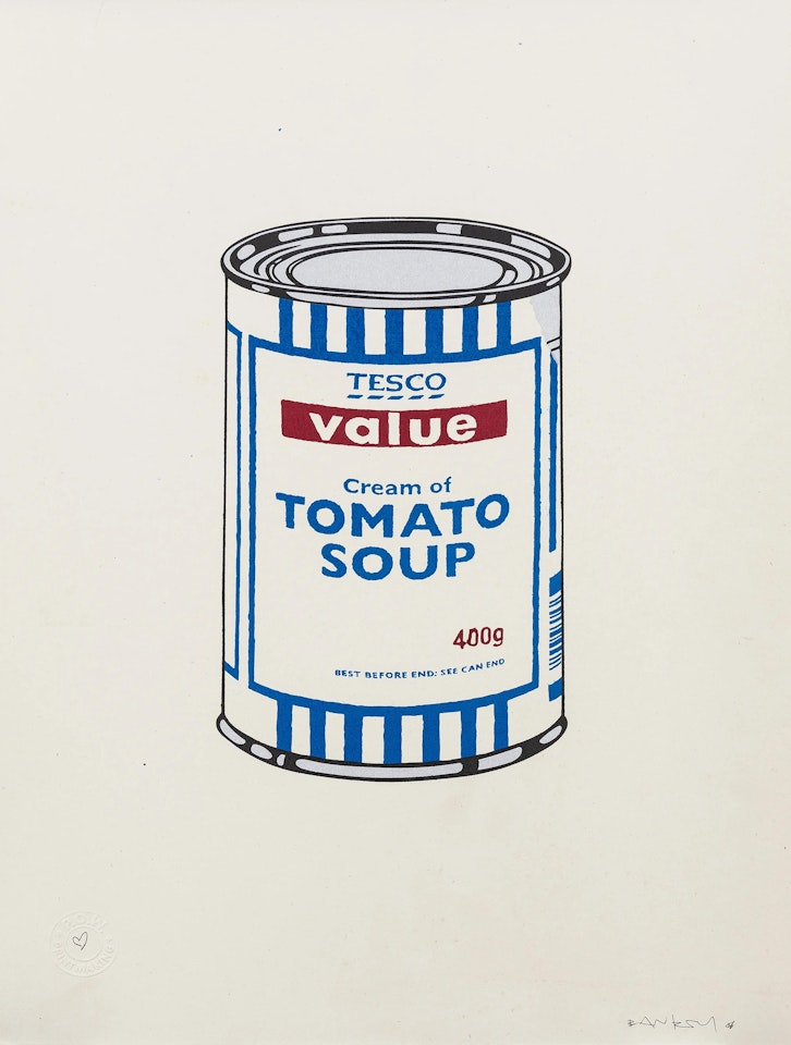 Soup Can  by Banksy