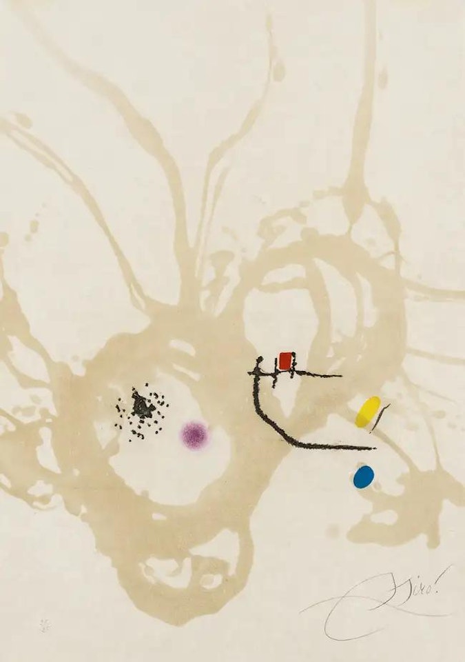 Untitled from Passage de L"Egyptienne (Cramer 257; Dupin) by Joan Miró