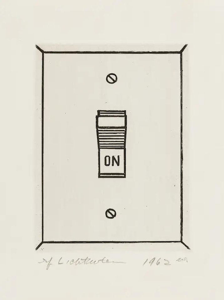 On (Corlett 32) by Roy Lichtenstein