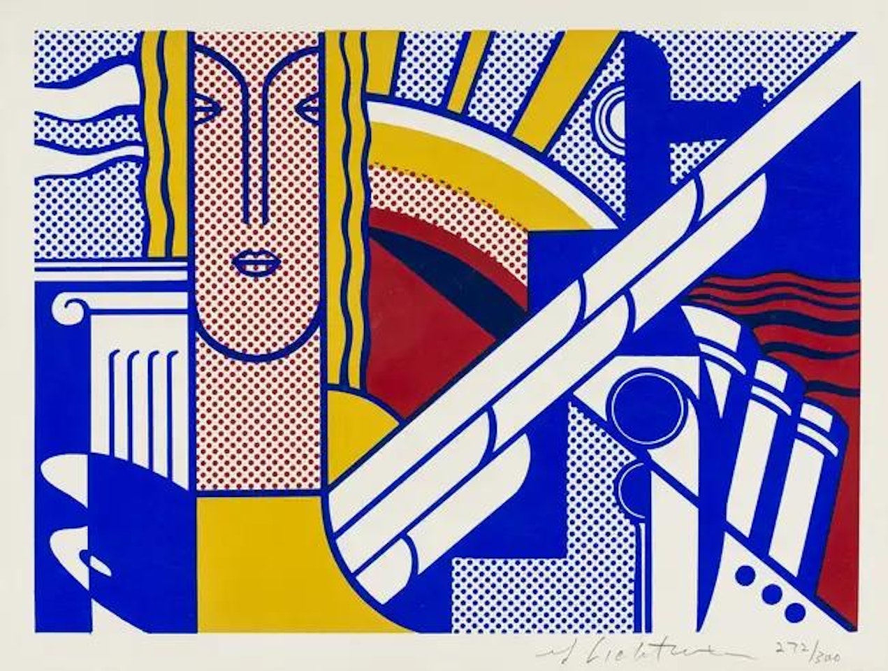 Modern Art Poster (Corlett II.8) by Roy Lichtenstein