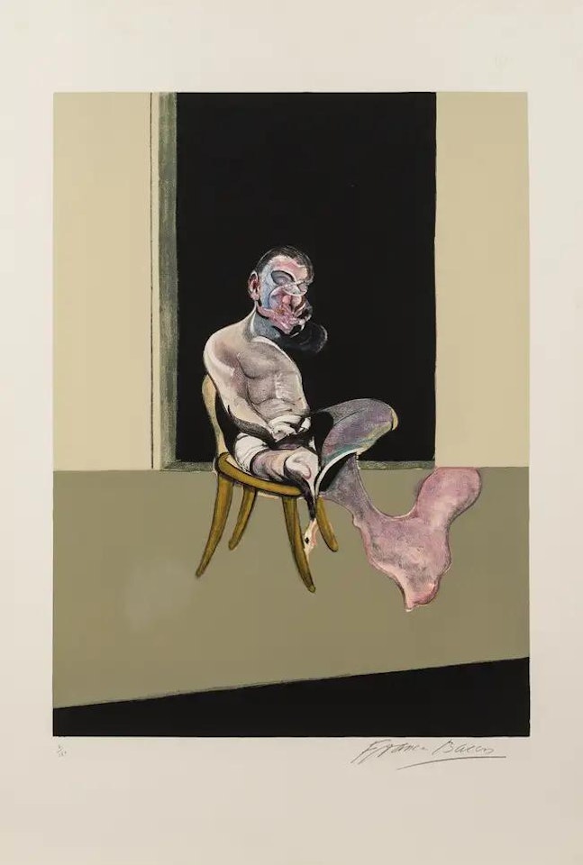 Triptych August 1972 (Right Panel) (Sabatier 23) by Francis Bacon