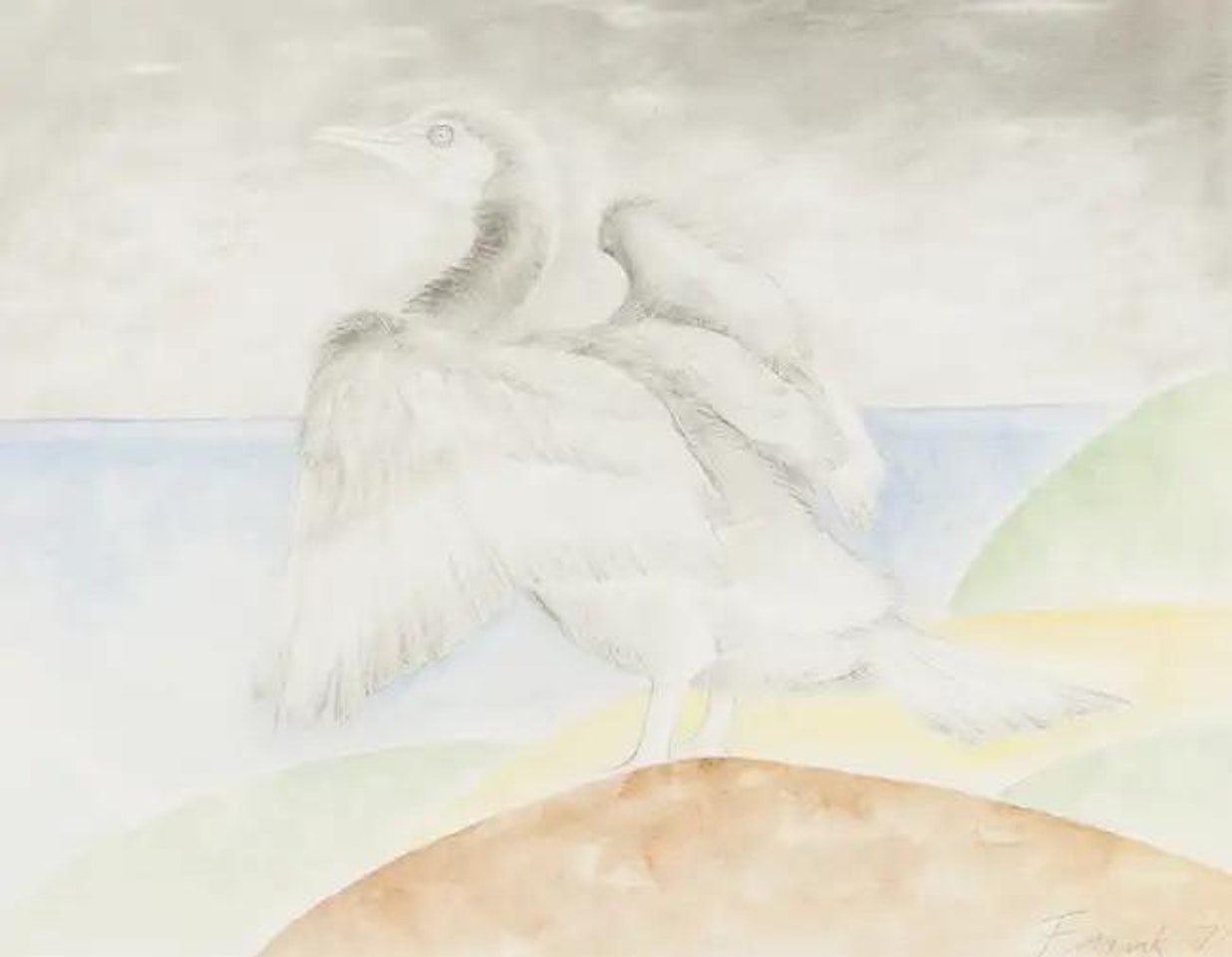 Cormorant by Elisabeth Frink