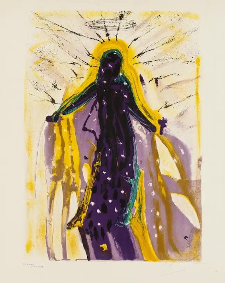 The Snow King (Field 66-6A; M&L 1165b) by Salvador Dali