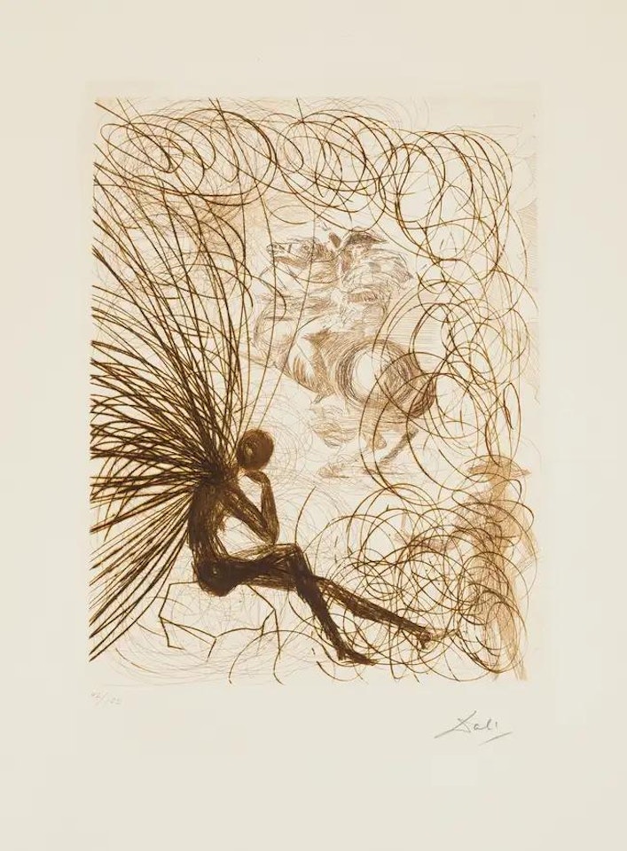 Napoleon (Field 70-8; M&L 430b) by Salvador Dali