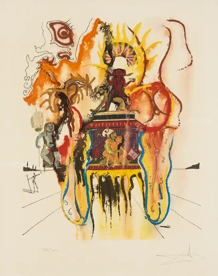 Mystic (M&L 1396b) by Salvador Dali