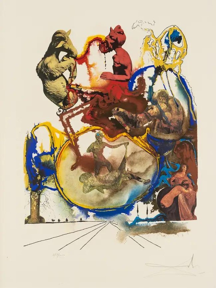 Heroic (M&L 1395b) by Salvador Dali