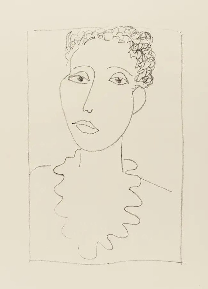 Martiniquaise (Not in Duthuit) by Henri Matisse