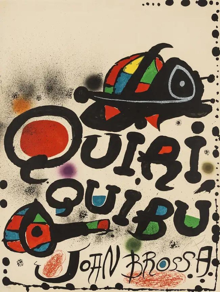 Quiriquibú (Mourlot 1100) by Joan Miró