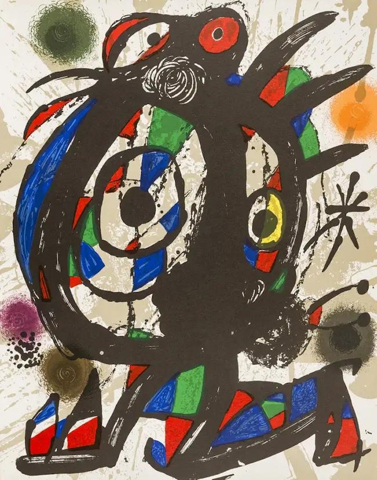 Lithographies III by Joan Miró