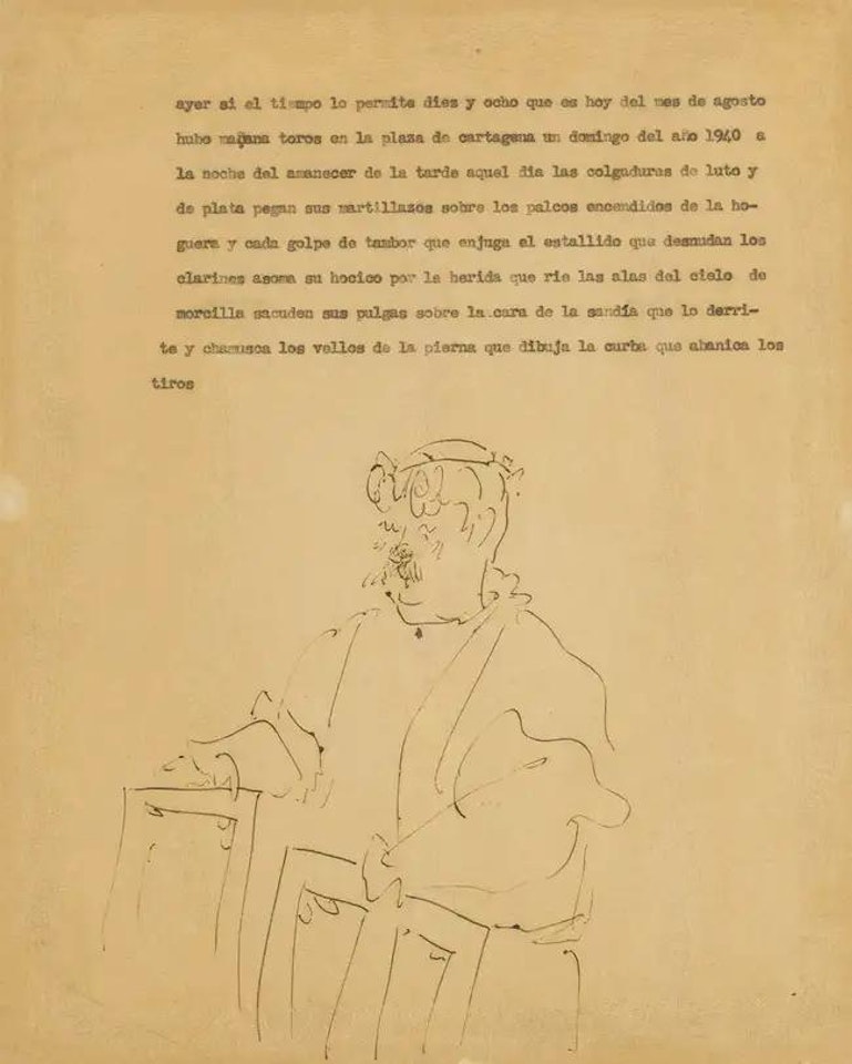 Marchand de Tableaux by Pablo Picasso