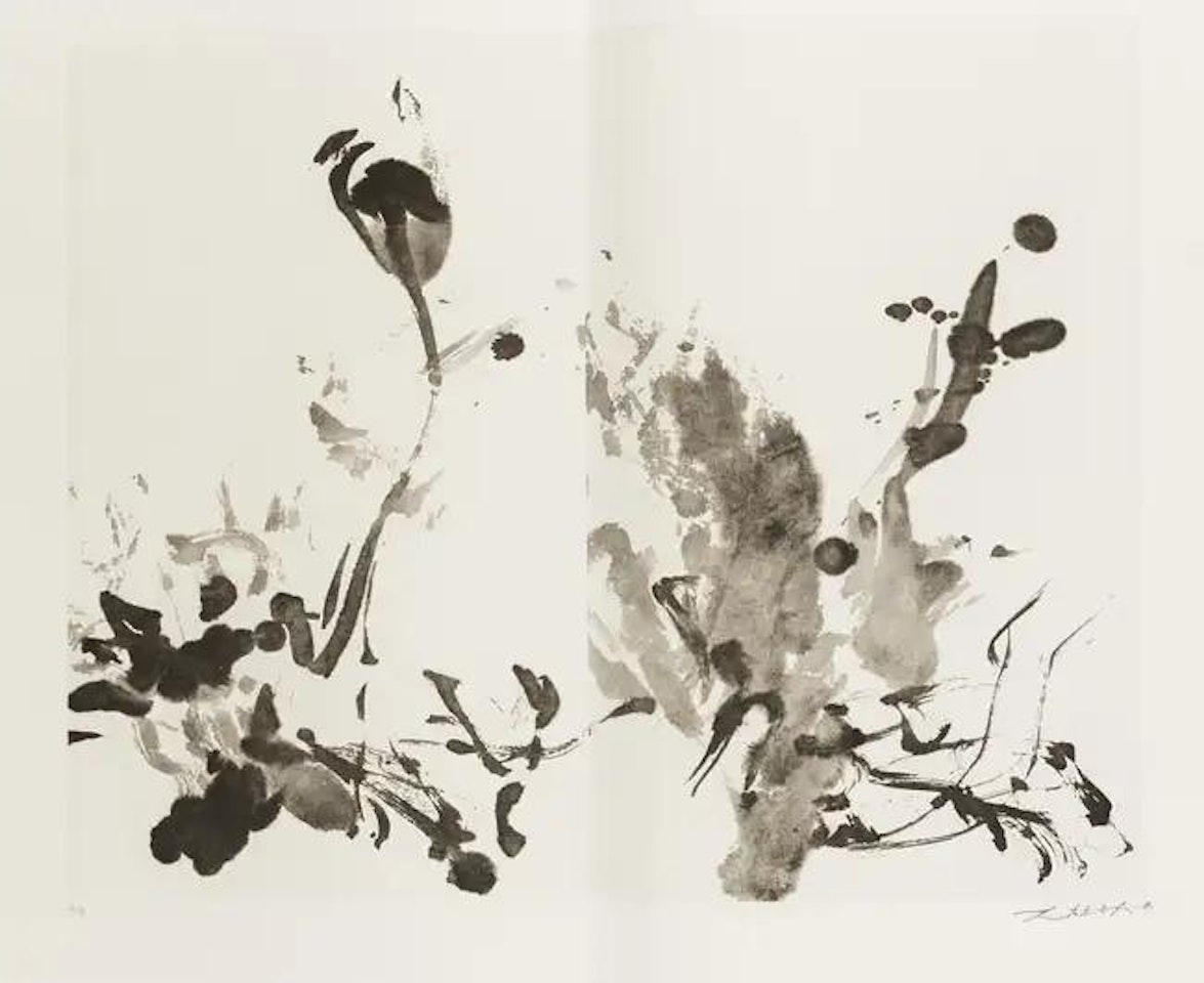 Le jardin d"encre by Zao Wou-Ki