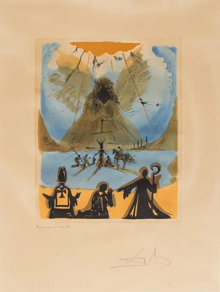 Apothéose (Field 73-1-R; M&L 522a) by Salvador Dali