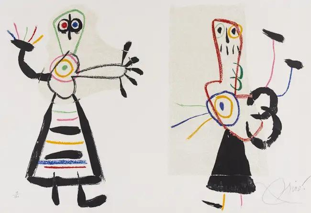 L"Enfance D"Ubu (See. Cramer Books 204) by Joan Miró