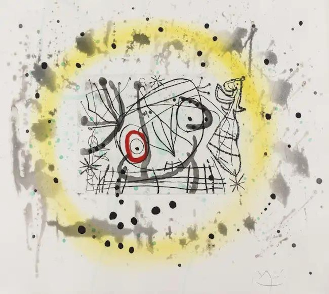 Fissures (Dupin 469) by Joan Miró