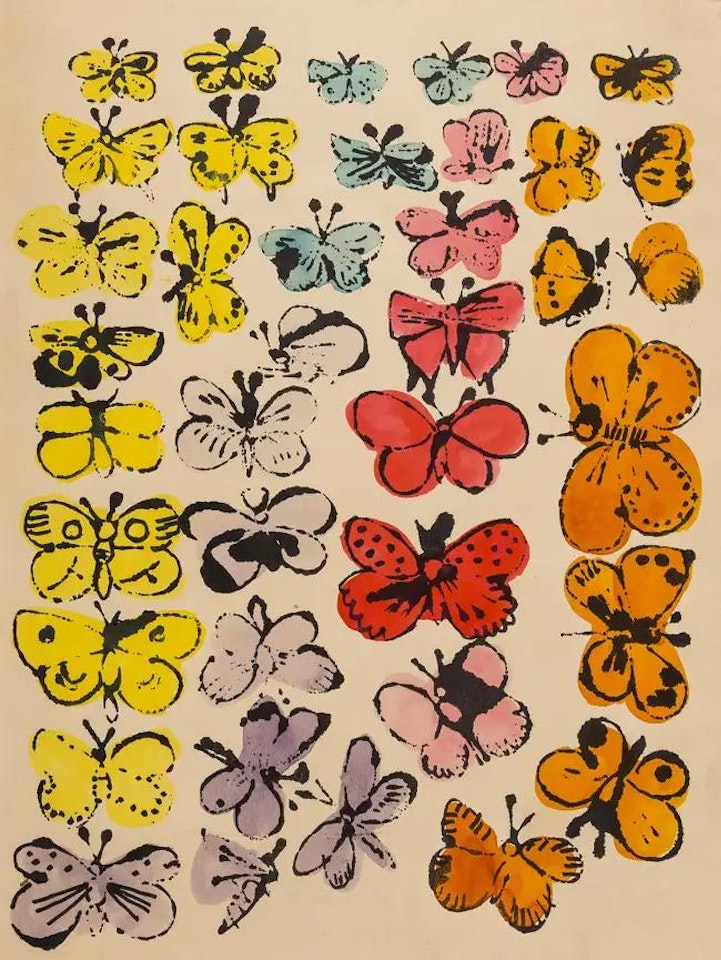 Happy Butterfly Day by Andy Warhol