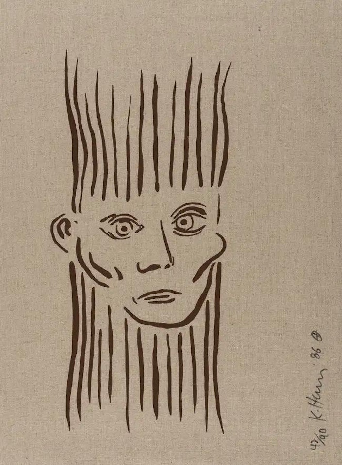 Joseph Beuys (Littmann p.61) by Keith Haring