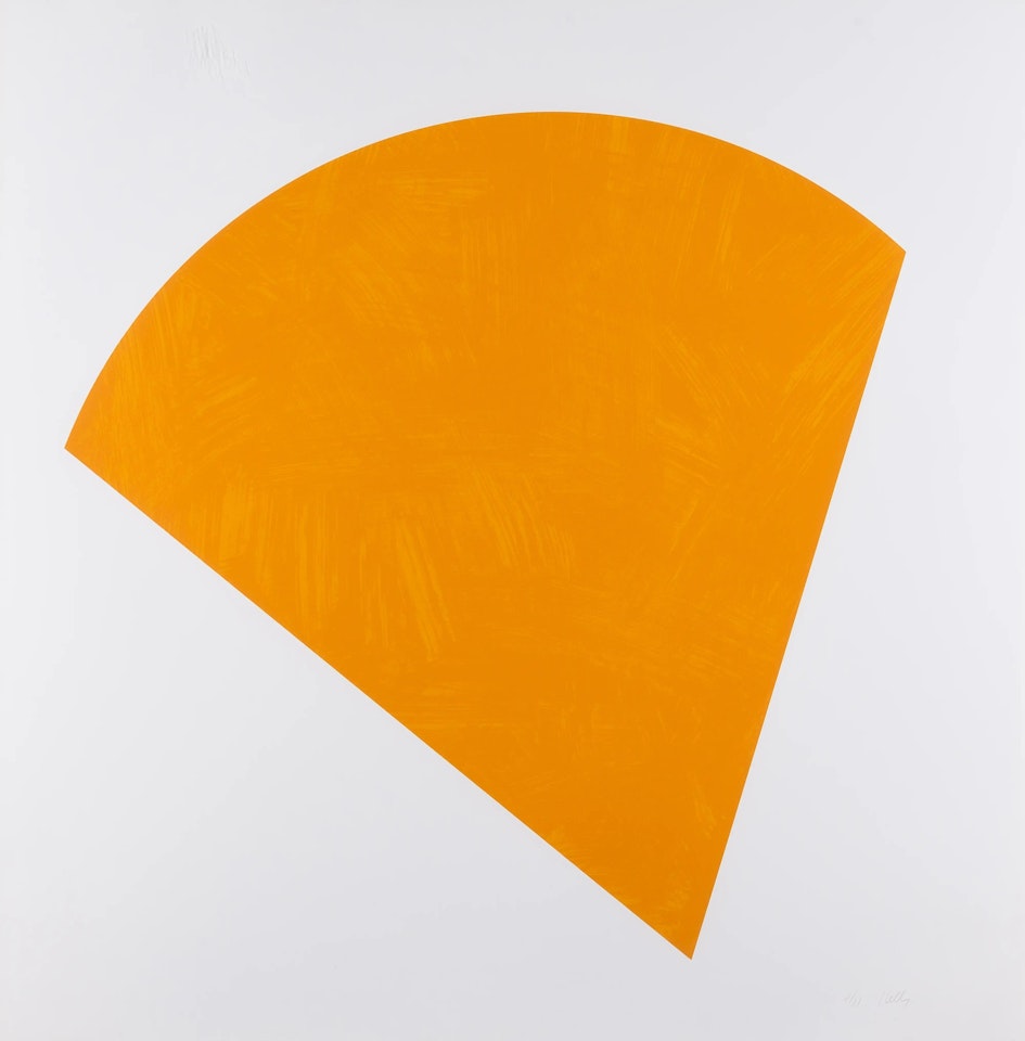 Untitled (Orange State II) (Axom 239) by Ellsworth Kelly