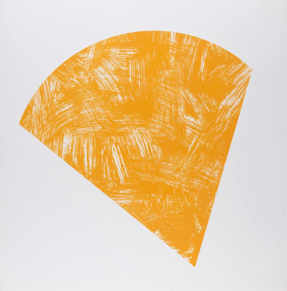 Untitled (Orange State I) (Axom 238) by Ellsworth Kelly