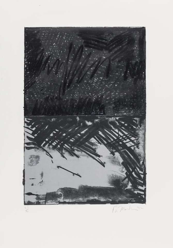 Untitled Press #3 (Lewison 21.3) by Brice Marden