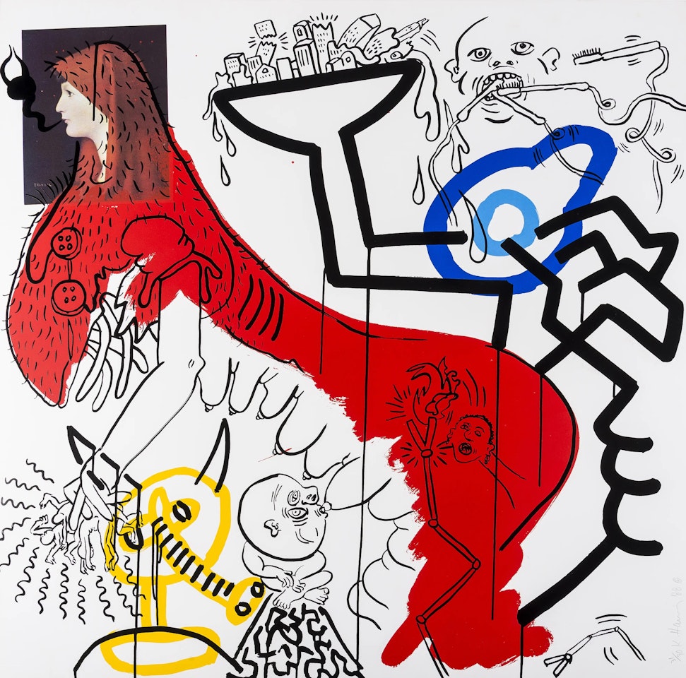 Apocalypse (See. Littmann p.102) by Keith Haring