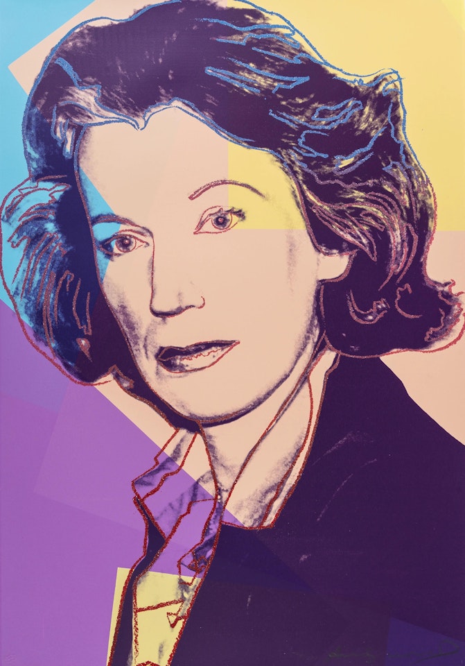 Mildred Scheel (Feldman and Schellmann 238) by Andy Warhol