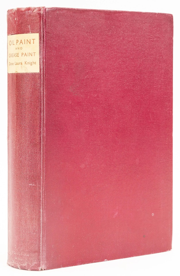 Oil Paint and Grease Paint by Laura Knight