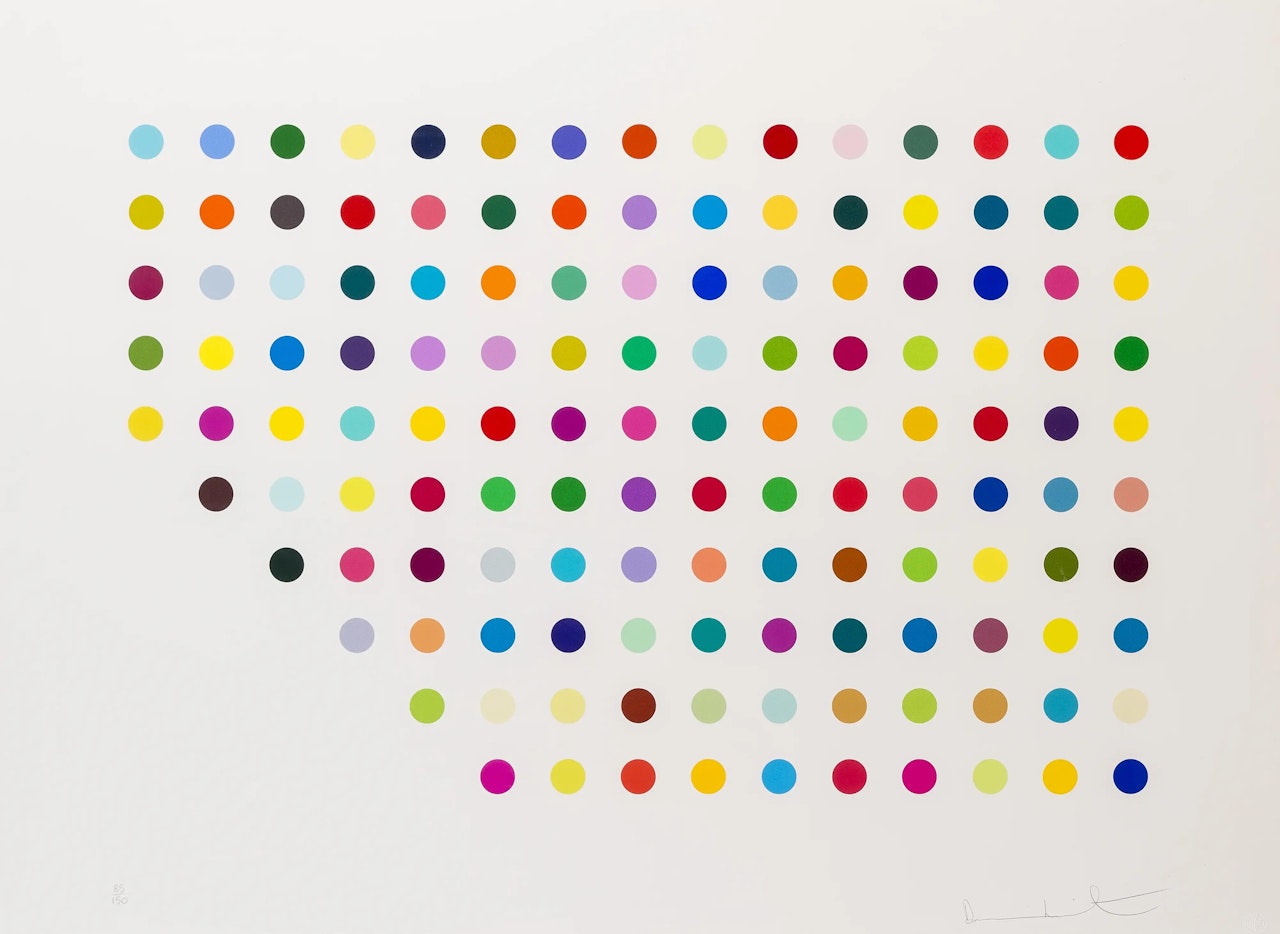 Meprobamate by Damien Hirst