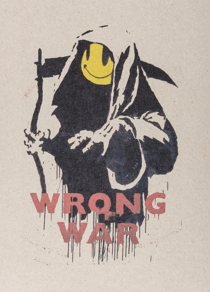 Wrong War by Banksy