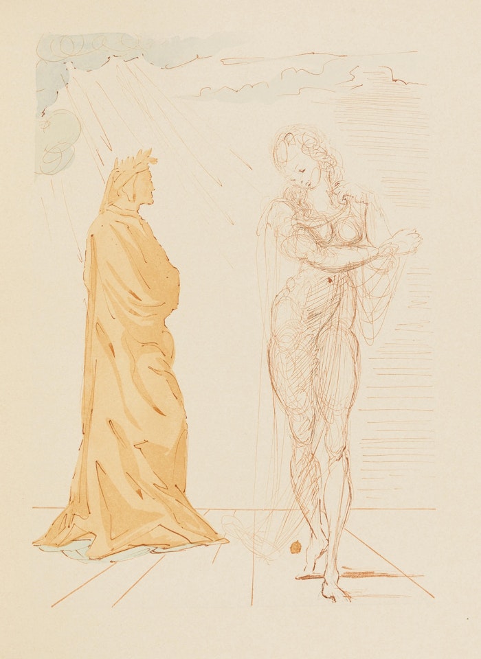 La Divine Comédie (The Divine Comedy) (M&L 1039-1138; Field p.190) by Salvador Dali