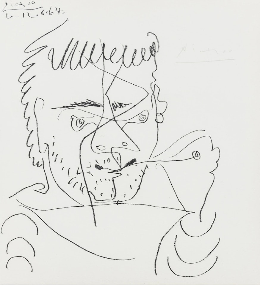 Le Fumeur by Pablo Picasso