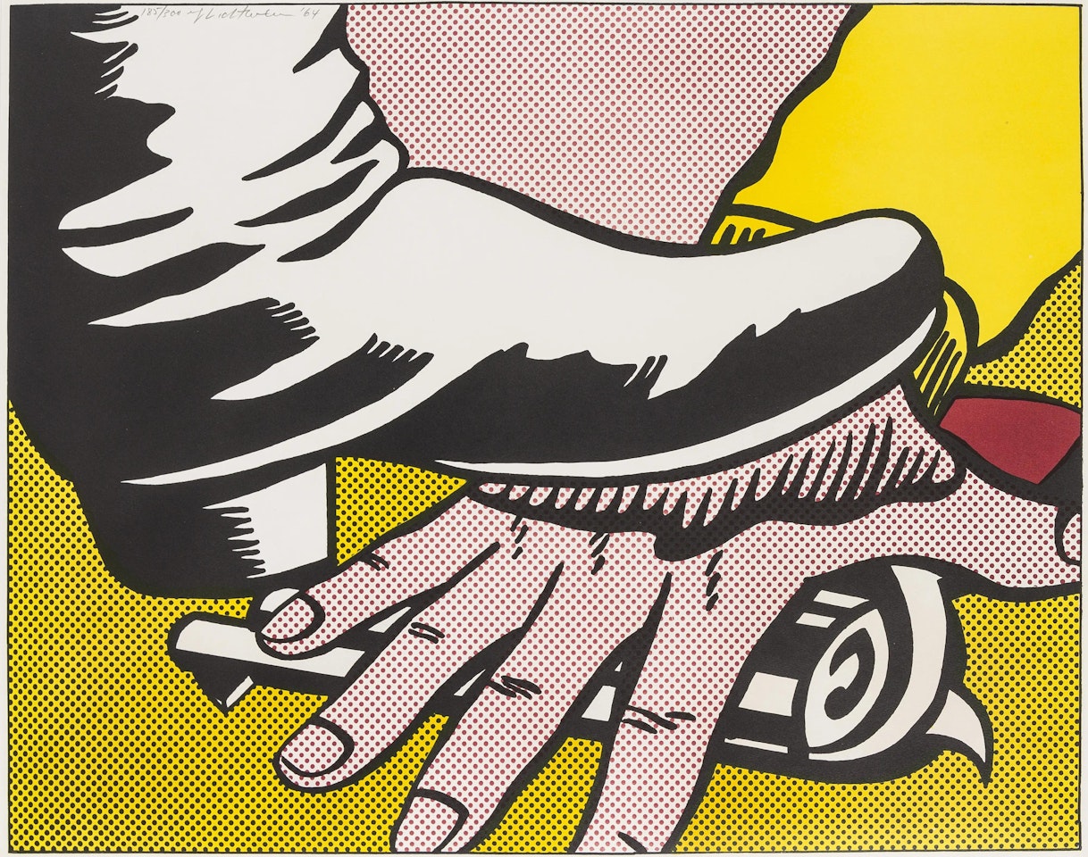 Foot and Hand (Corlett II.4) by Roy Lichtenstein